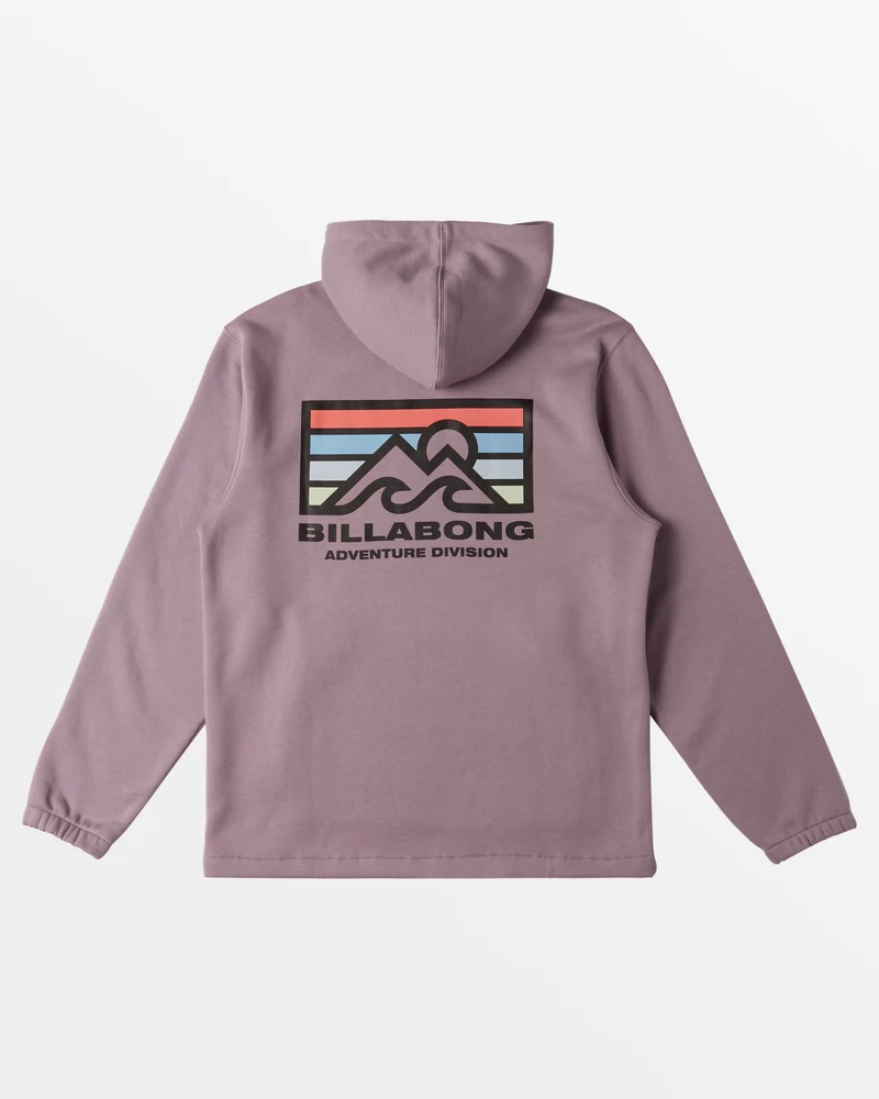 Billabong πυξίδα Hoodie - μωβ στάχτη