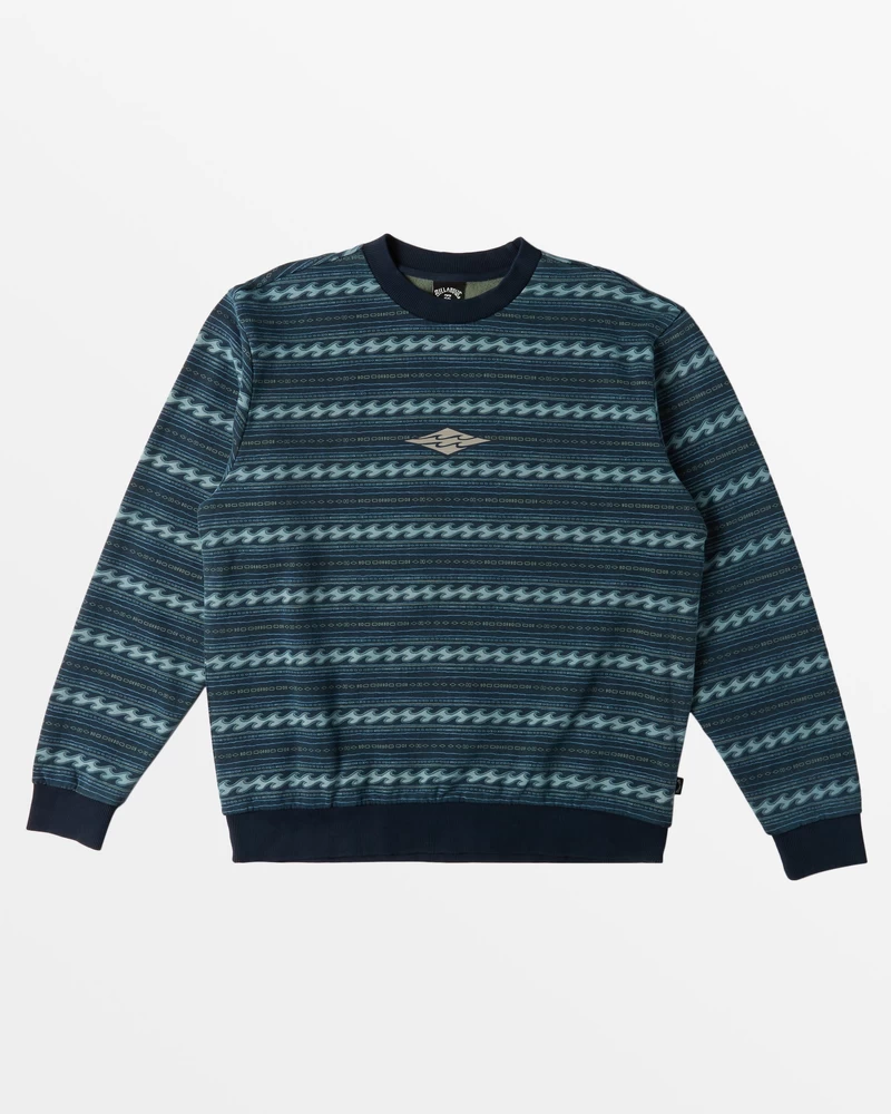 Billabong Pulover Z Okroglim Izrezom - Mornarsko Modra