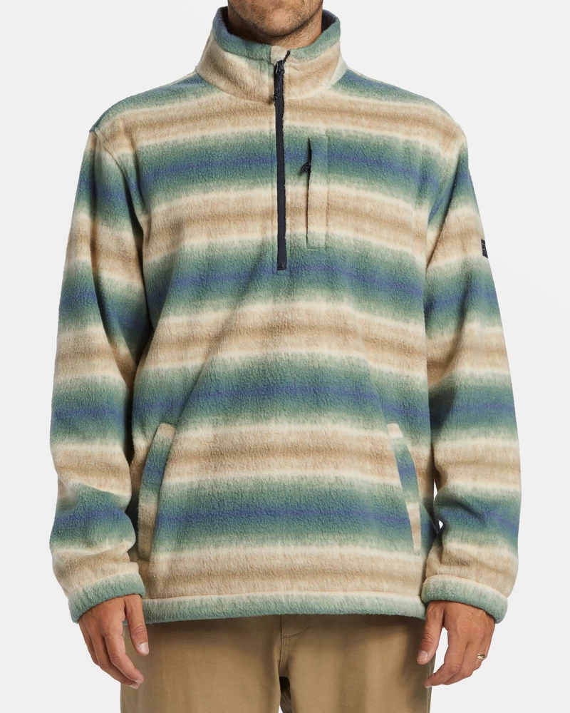 Billabong Boundary Pulover Iz Polarnega Flisa S Pol Zadrgo - Dune