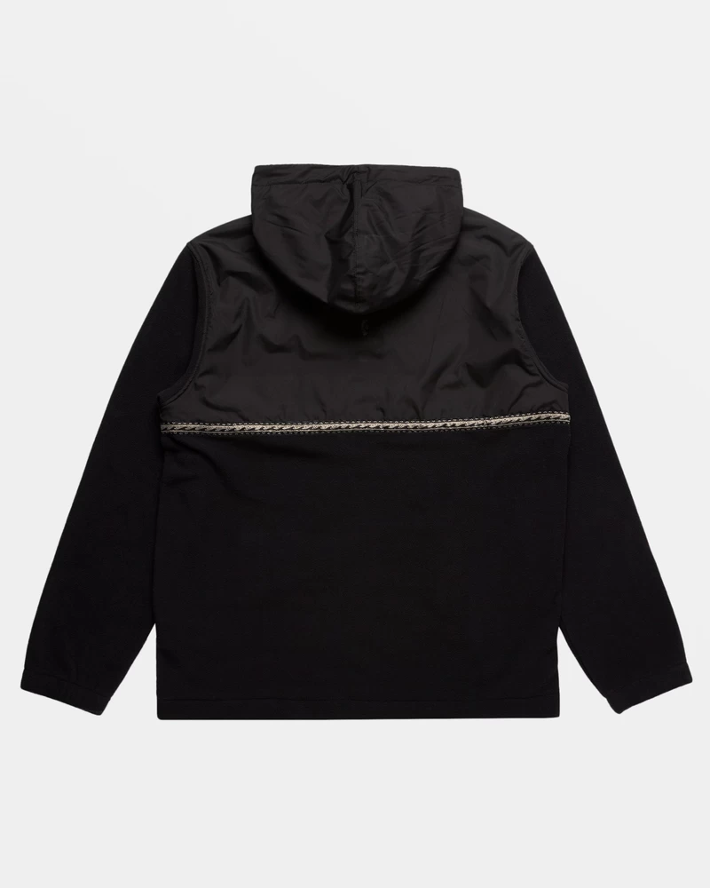 Φούτερ με φερμουάρ Billabong Boundary Lite - μαύρο