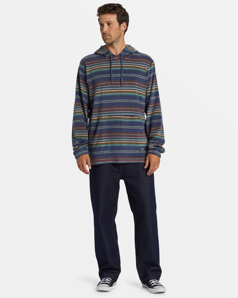 Billabong Flecker Diego Hoodie - Slate Blue