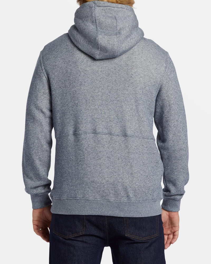 Billabong Hudson Zip-Up Hoodie - Dusty Navy Heather