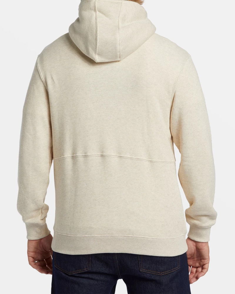 Billabong Hudson Zip-Up Hoodie - Oatmeal Heather