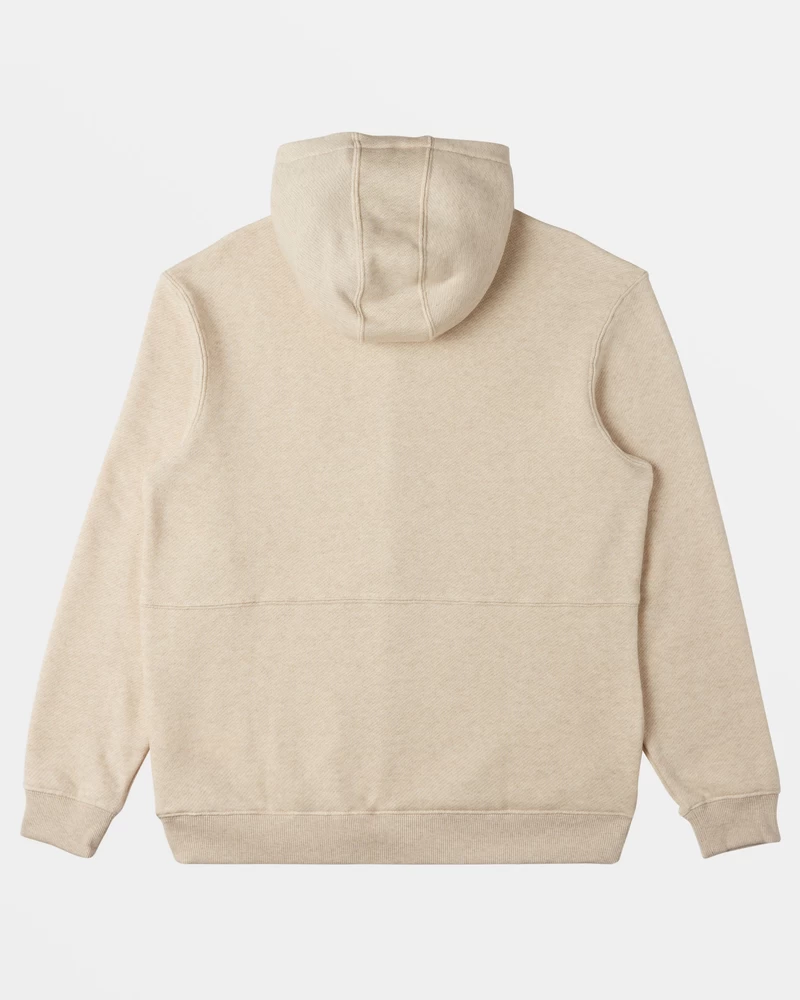 Billabong Hudson Zip-Up Hoodie - Oatmeal Heather