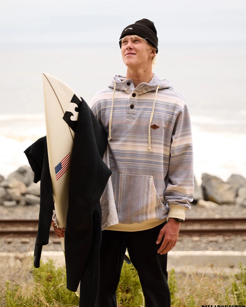 Billabong Rancho Hoodie - Slate Blue