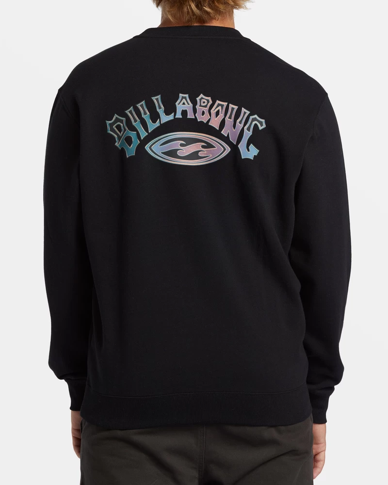 Billabong Short Sands Crewneck Sweatshirt - Black