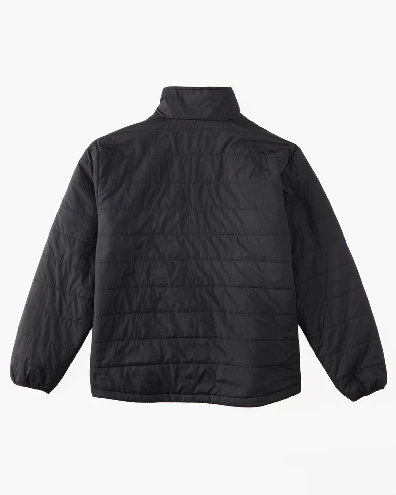 Billabong Prism Mock Quilted Jacket - Black