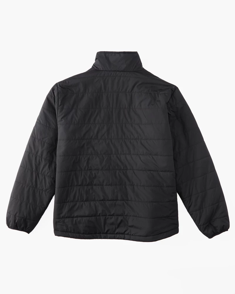 Billabong Prism Mock Quilted Jacket - Black