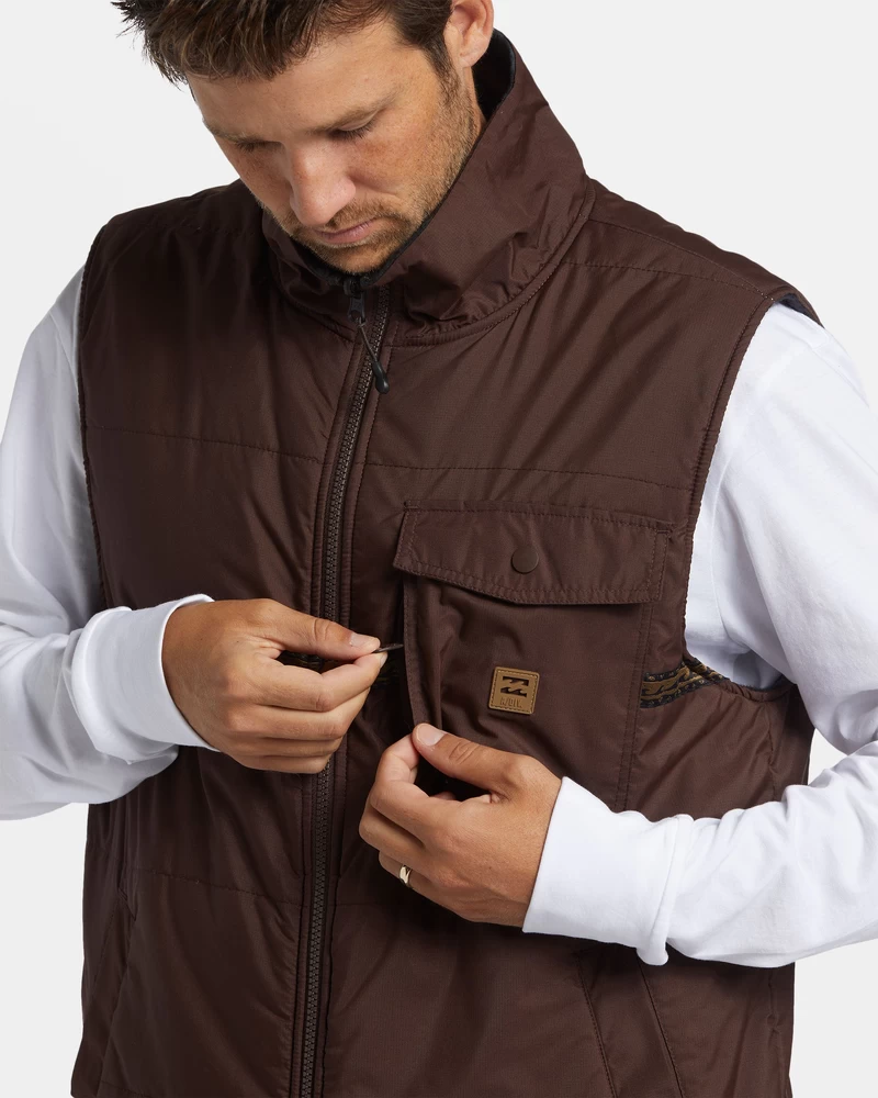 Billabong Trail Reversible Vest - Java