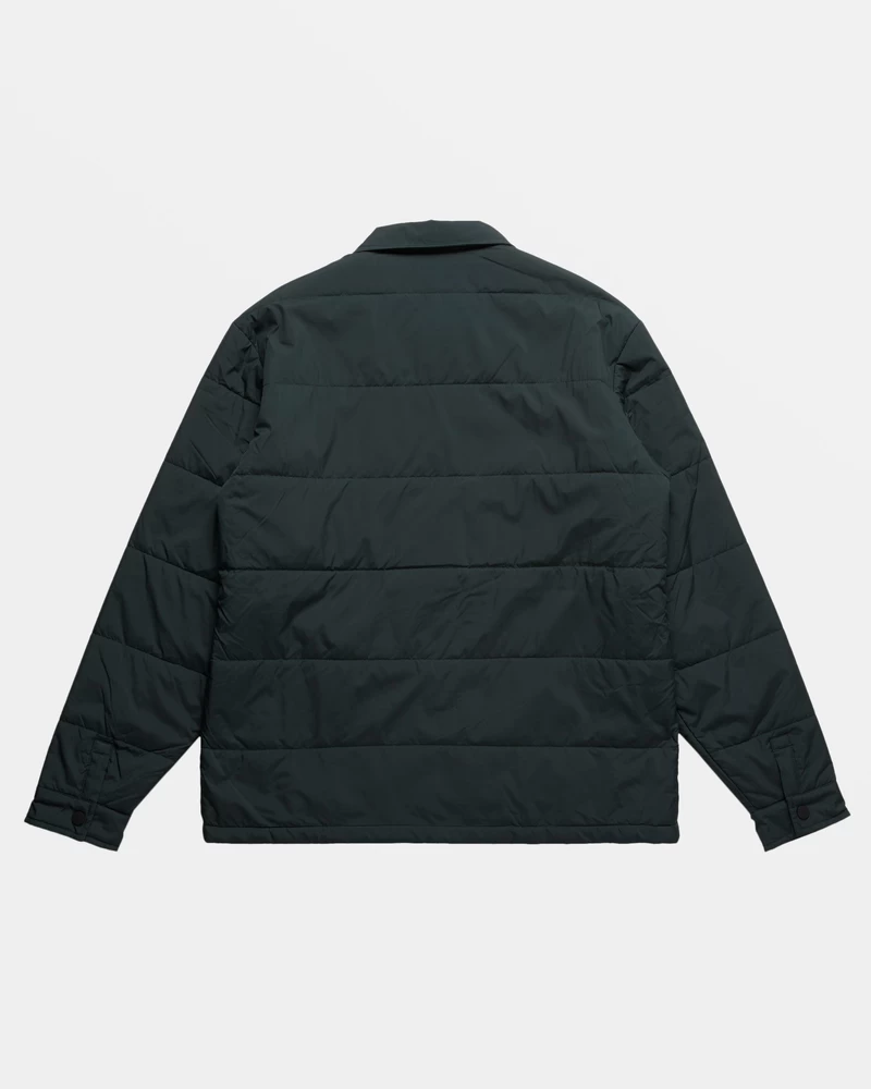 Μπουφάν Billabong Montana με κουμπιά - πράσινο του δάσους