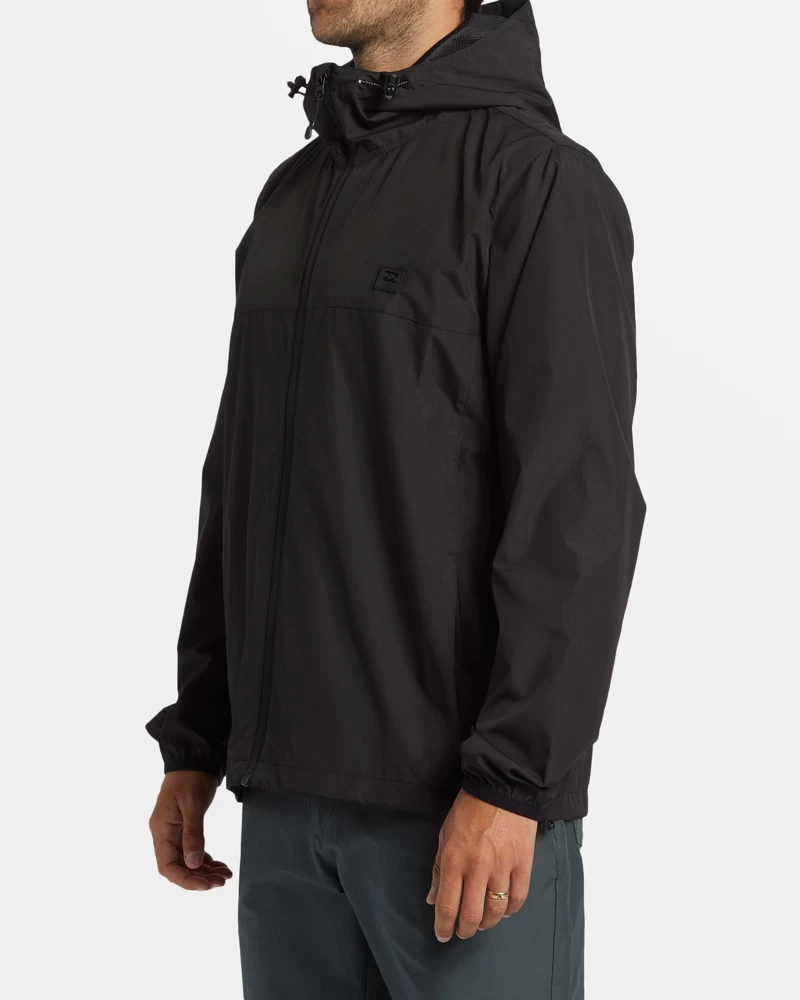 Billabong Transport Windbreaker Jacket - Black