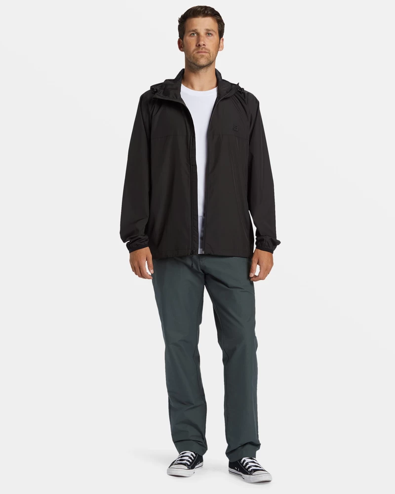 Billabong Transport Windbreaker Jacket - Black