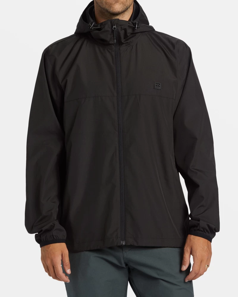 Billabong Transport Windbreaker Jacket - Black