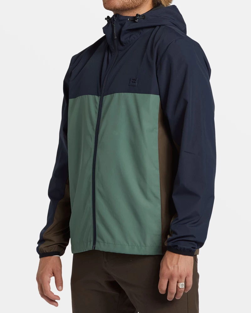 Billabong Transport Windbreaker Jacket - Hunter