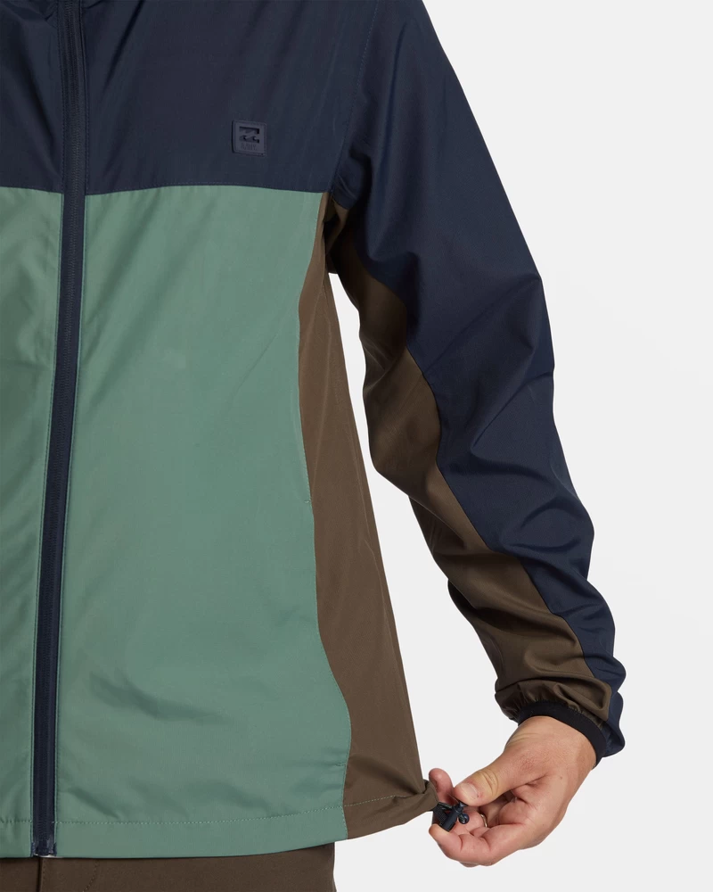 Billabong Transport Windbreaker Jacket - Hunter