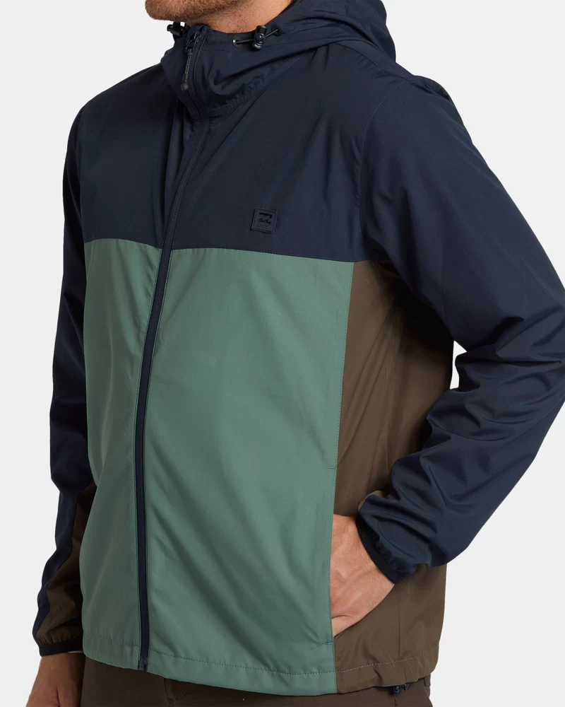 Billabong Transport Windbreaker Jacket - Hunter