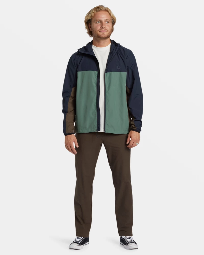 Billabong Transport Windbreaker Jacket - Hunter