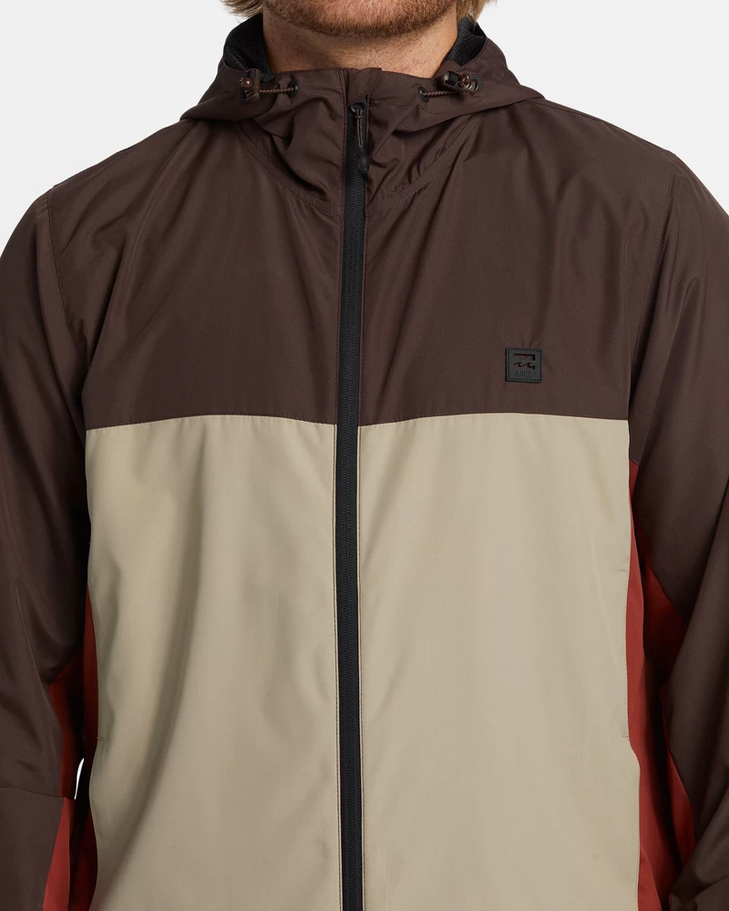 Billabong Transport Windbreaker Jacket - Java