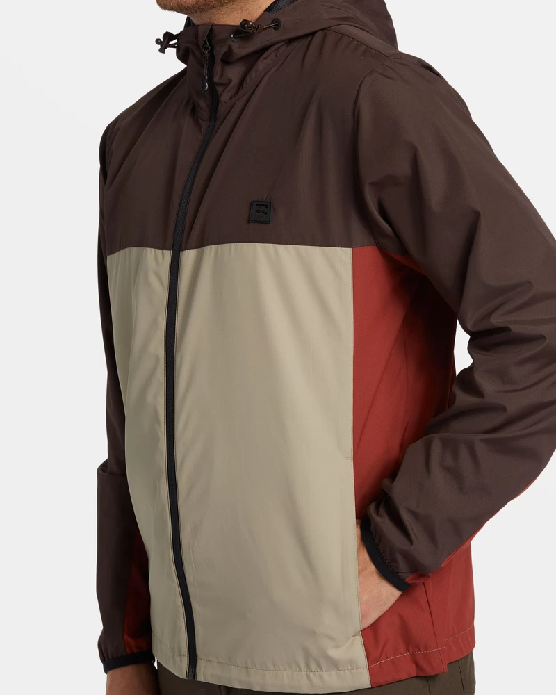 Billabong Transport Windbreaker Jacket - Java