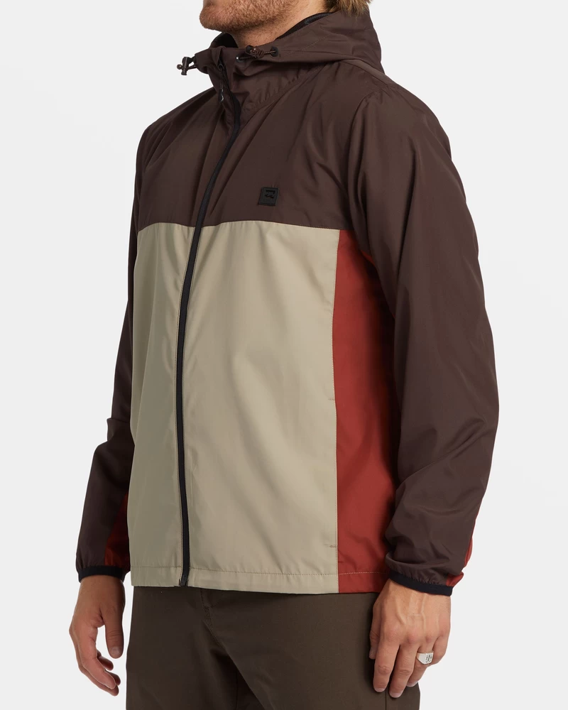 Billabong Transport Windbreaker Jacket - Java