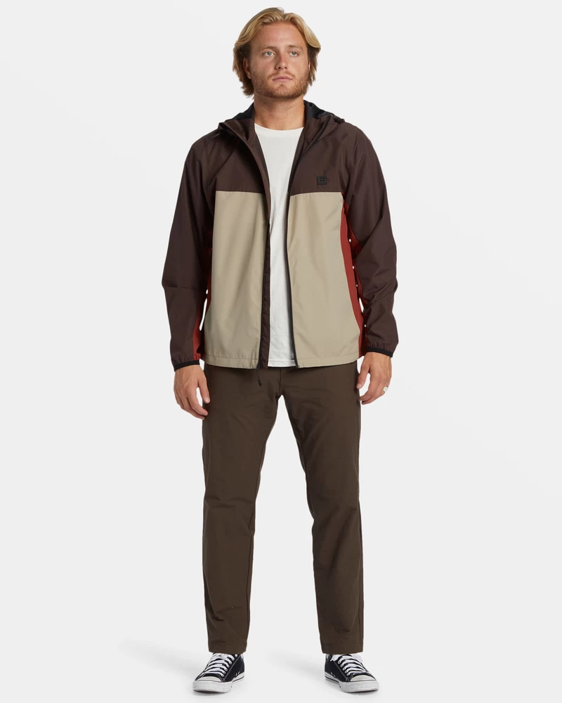 Billabong Transport Windbreaker Jacket - Java