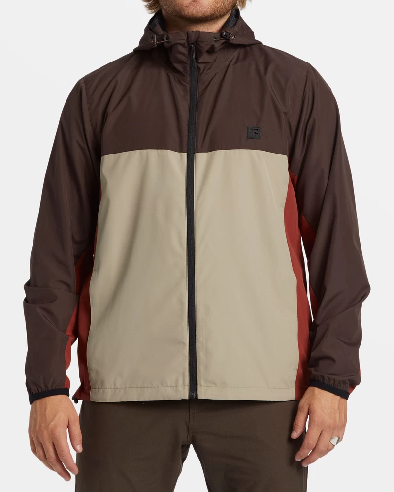 Billabong Transport Windbreaker Jacket - Java