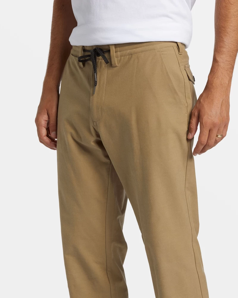 Pantaloni Billabong A/div Surftrek Plus - Ghiaia