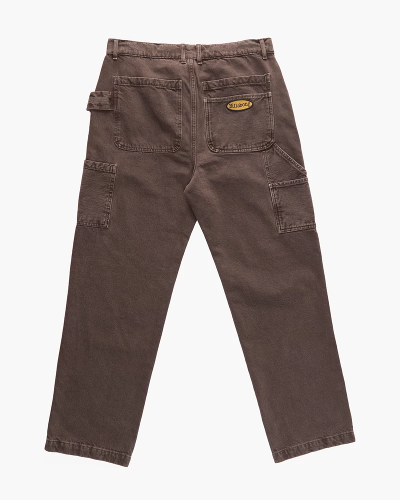 Billabong Bad Dog Workwear Pants - Mocha