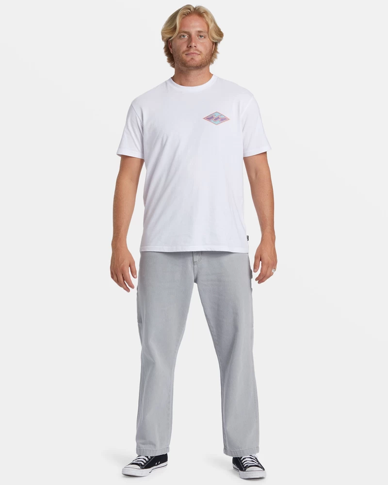 Billabong Bad Dog Workwear Denim Pants - Grey