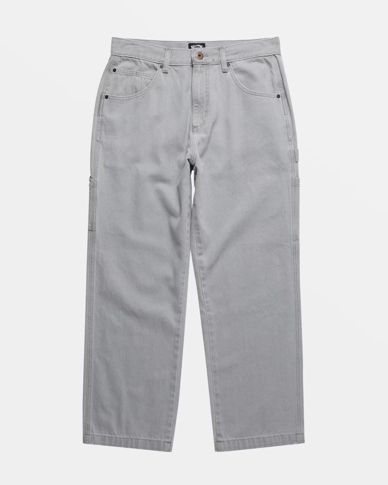 Billabong Bad Dog Workwear Denim Pants - Grey