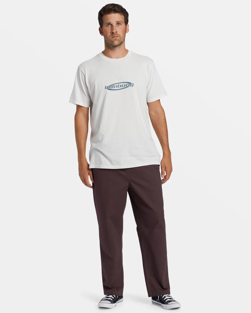 Billabong Larry Hose Mit Elastischem Bund – Pflaume