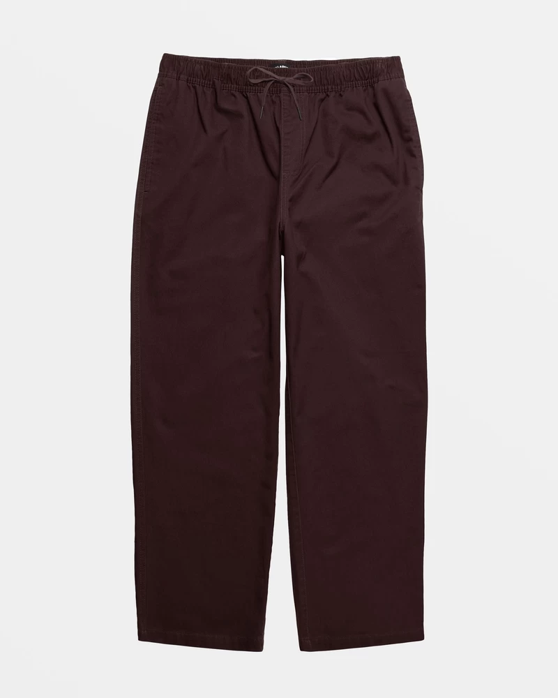 Billabong Larry Hose Mit Elastischem Bund – Pflaume