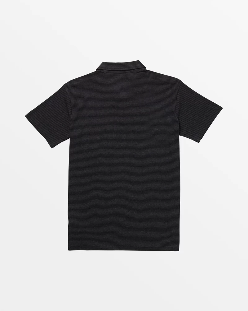 Billabong Short Sleeve Polo Shirt - Black Heather