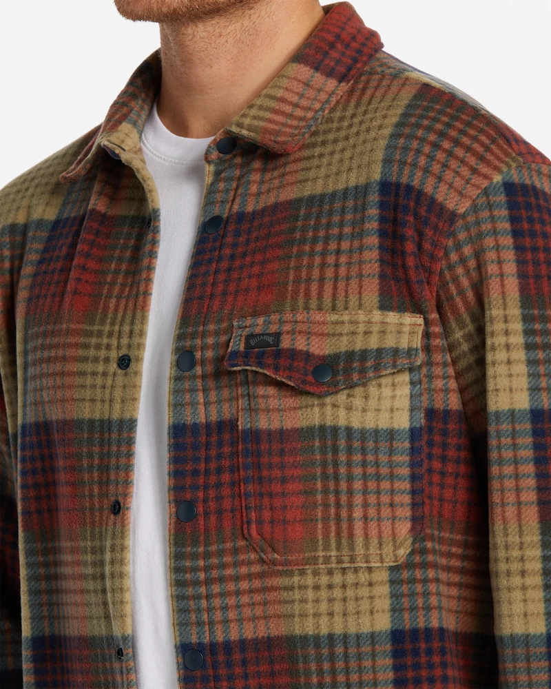 Billabong A/Div Furnace Flannel Shirt - Gravel