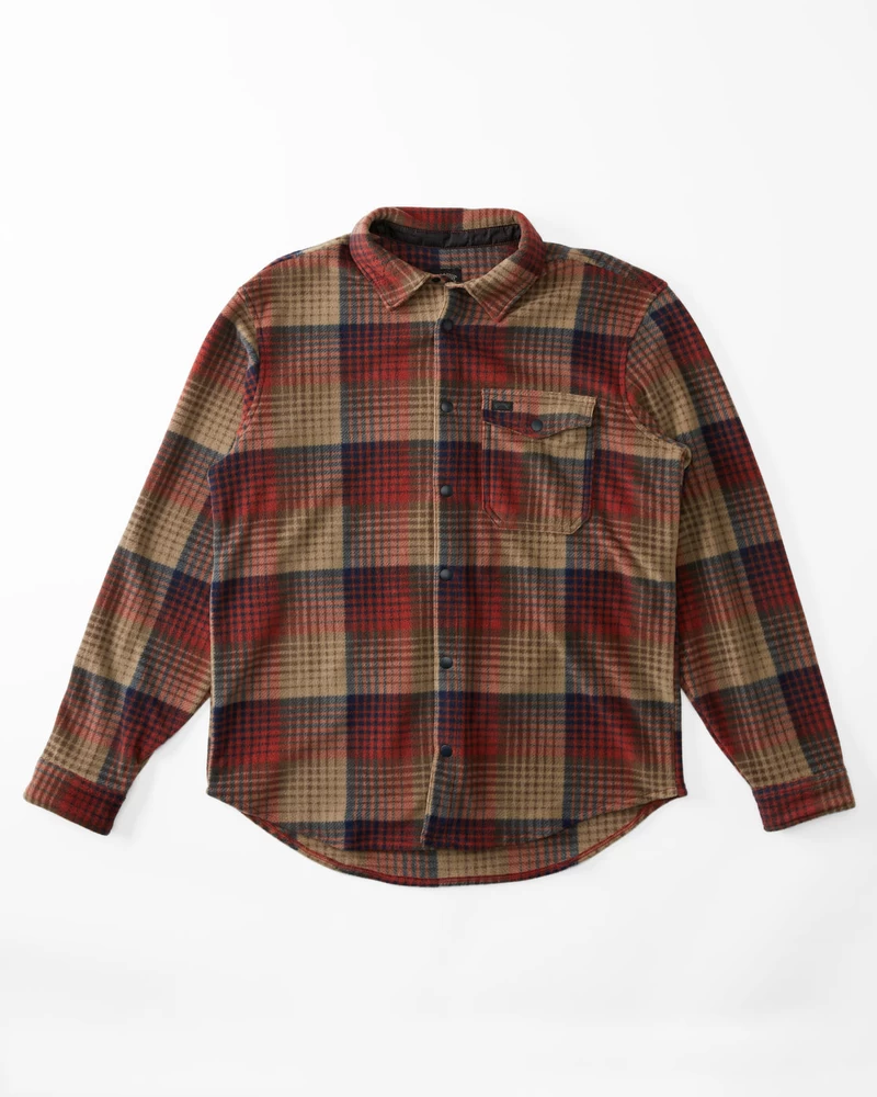 Billabong A/Div Furnace Flannel Shirt - Gravel