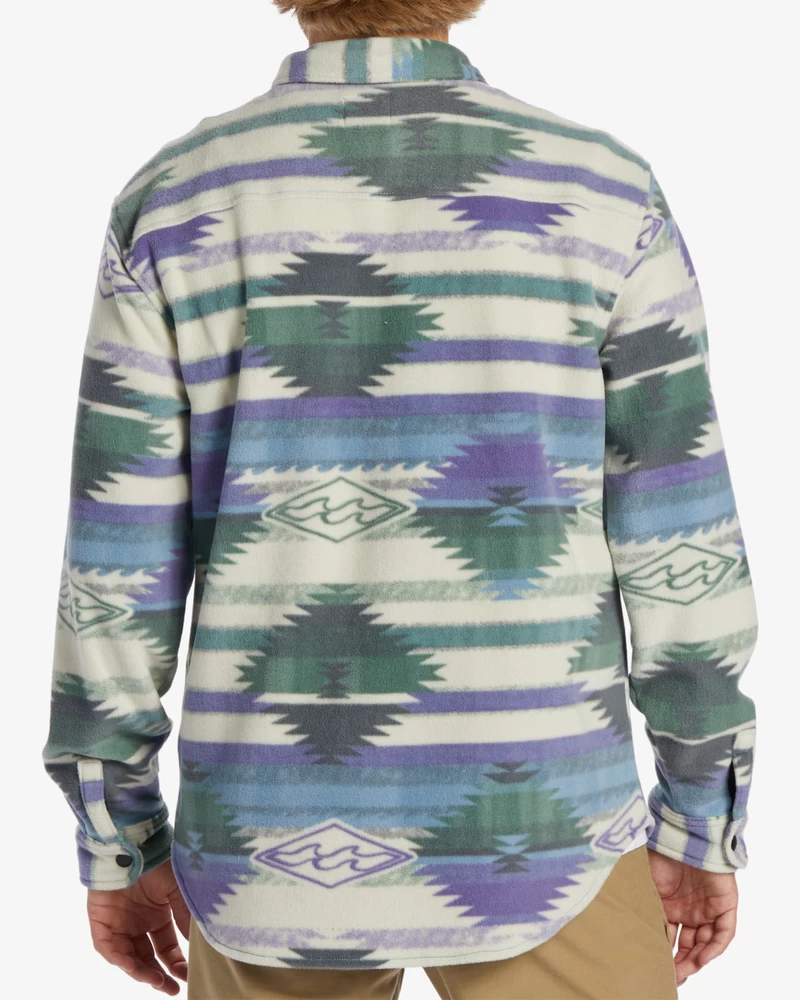 Billabong A/Div Furnace Flannel Shirt - Washed Blue