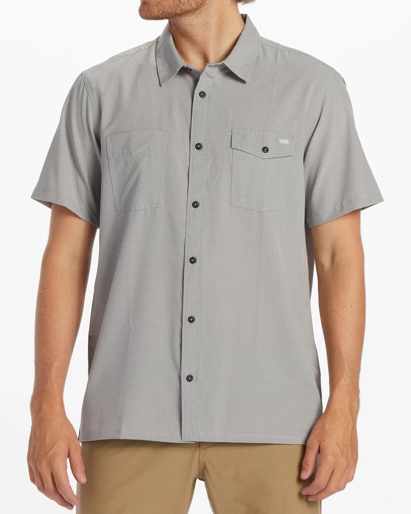 Billabong A/Div Surftrek Perf Short Sleeve Shirt - Alloy