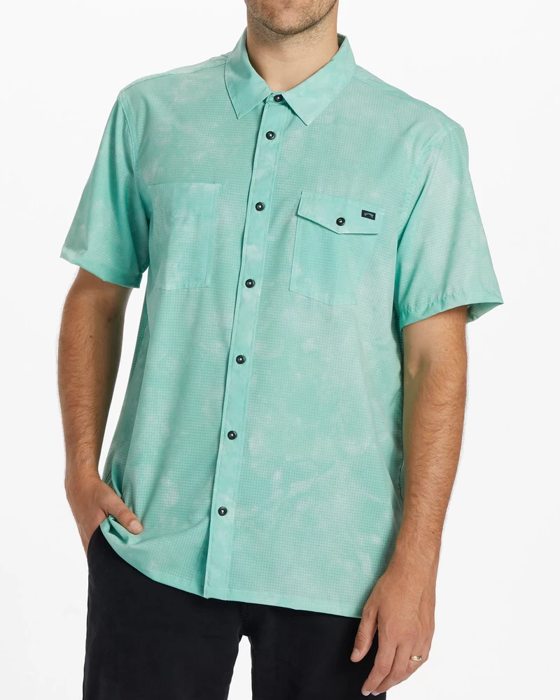 Billabong A/Div Surftrek Perf Short Sleeve Shirt - Chino