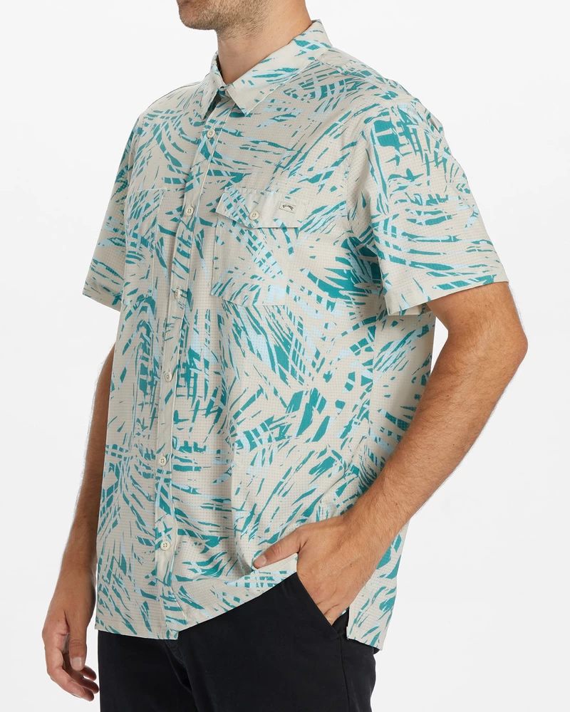 Billabong A/Div Surftrek Perf Short Sleeve Shirt - Dusty Jade