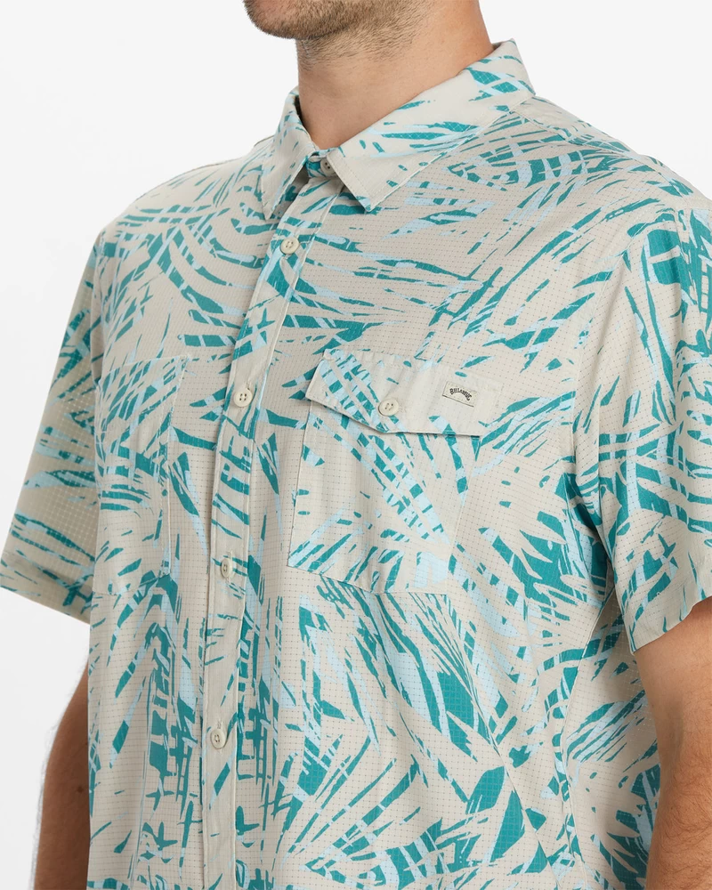 Billabong A/Div Surftrek Perf Short Sleeve Shirt - Dusty Jade