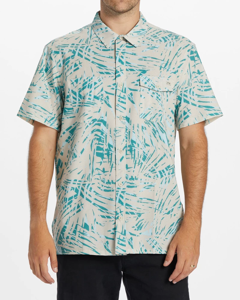 Billabong A/Div Surftrek Perf Short Sleeve Shirt - Dusty Jade
