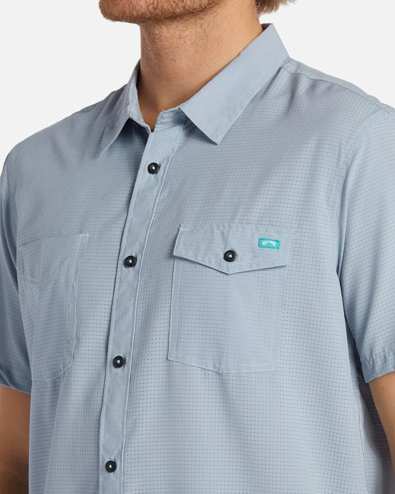 Billabong A/Div Surftrek Perf Short Sleeve Shirt - Mist