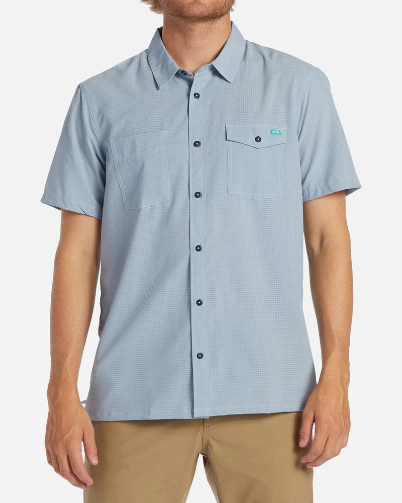 Billabong A/Div Surftrek Perf Short Sleeve Shirt - Mist