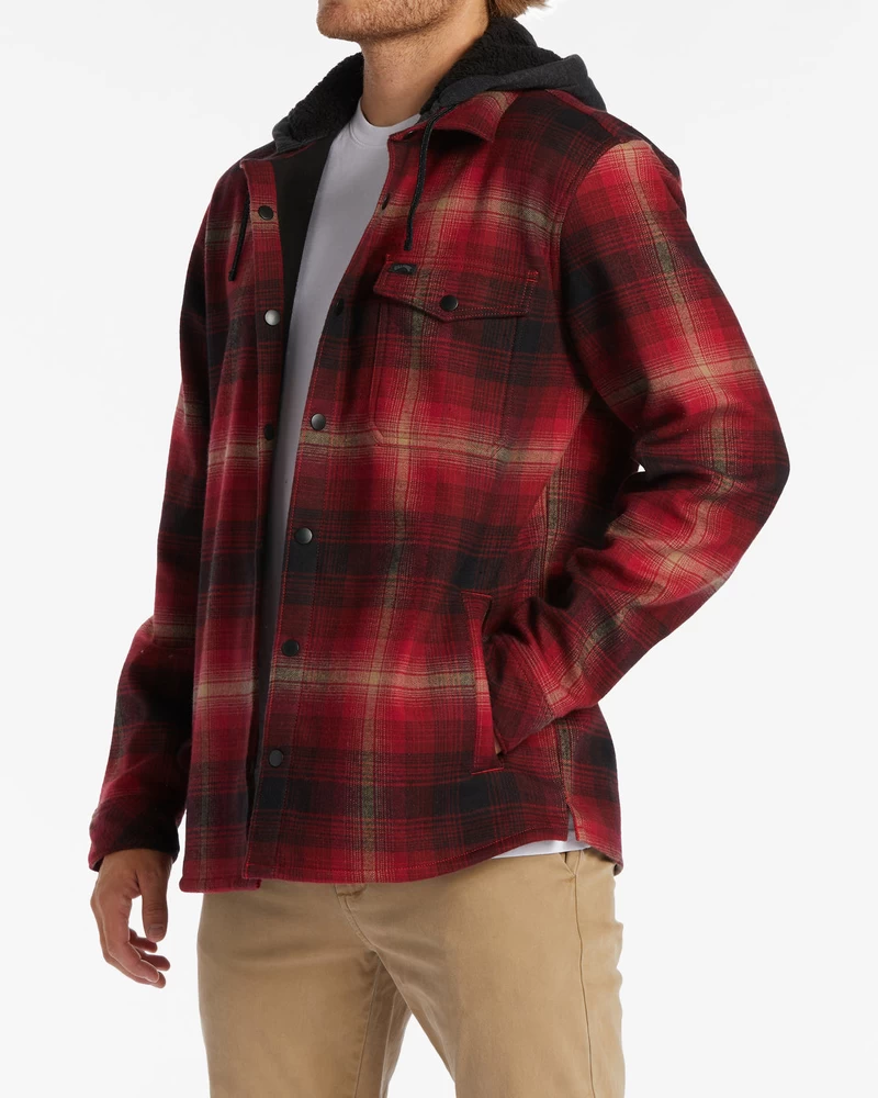 Billabong A/Div Furnace Bonded Flannel Shirt - Coral