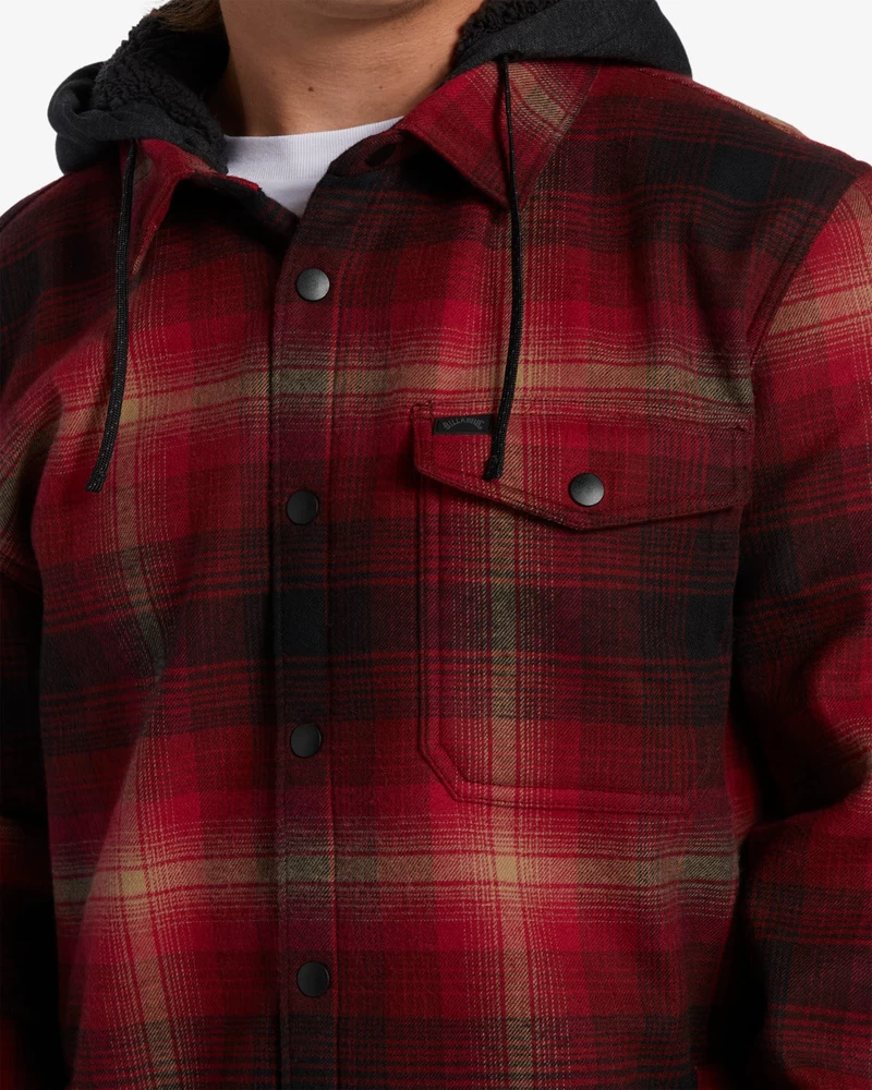 Billabong A/Div Furnace Bonded Flannel Shirt - Coral
