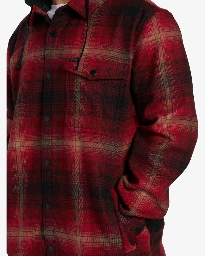 Billabong A/Div Furnace Bonded Flannel Shirt - Coral