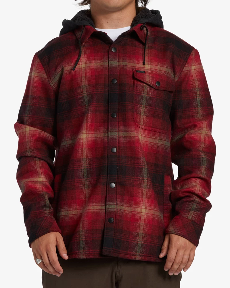 Billabong A/div Furnace Bonded Flannel Skjorte - Koral