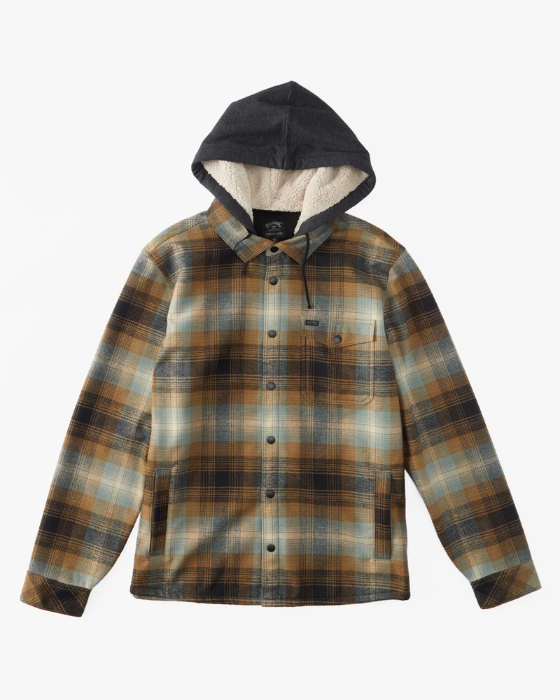 Billabong A/Div Furnace Bonded Flannel Shirt - Dark Forest
