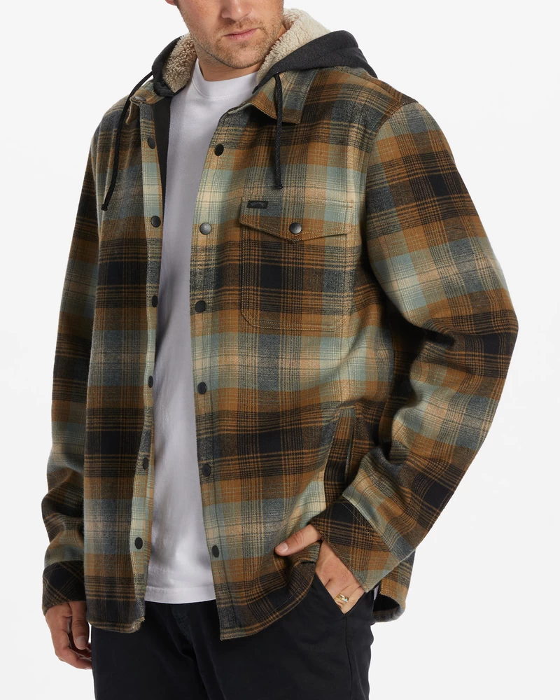 Billabong A/Div Furnace Bonded Flannel Shirt - Dark Forest