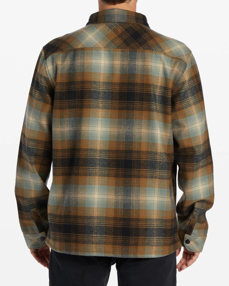 Billabong A/Div Furnace Bonded Flannel Shirt - Dark Forest